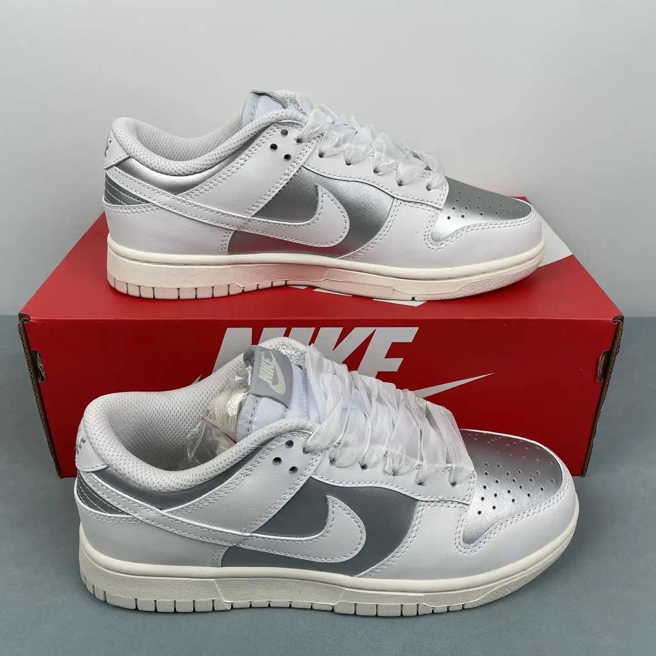 Nike Dunk Low Silver White – IB7311-001