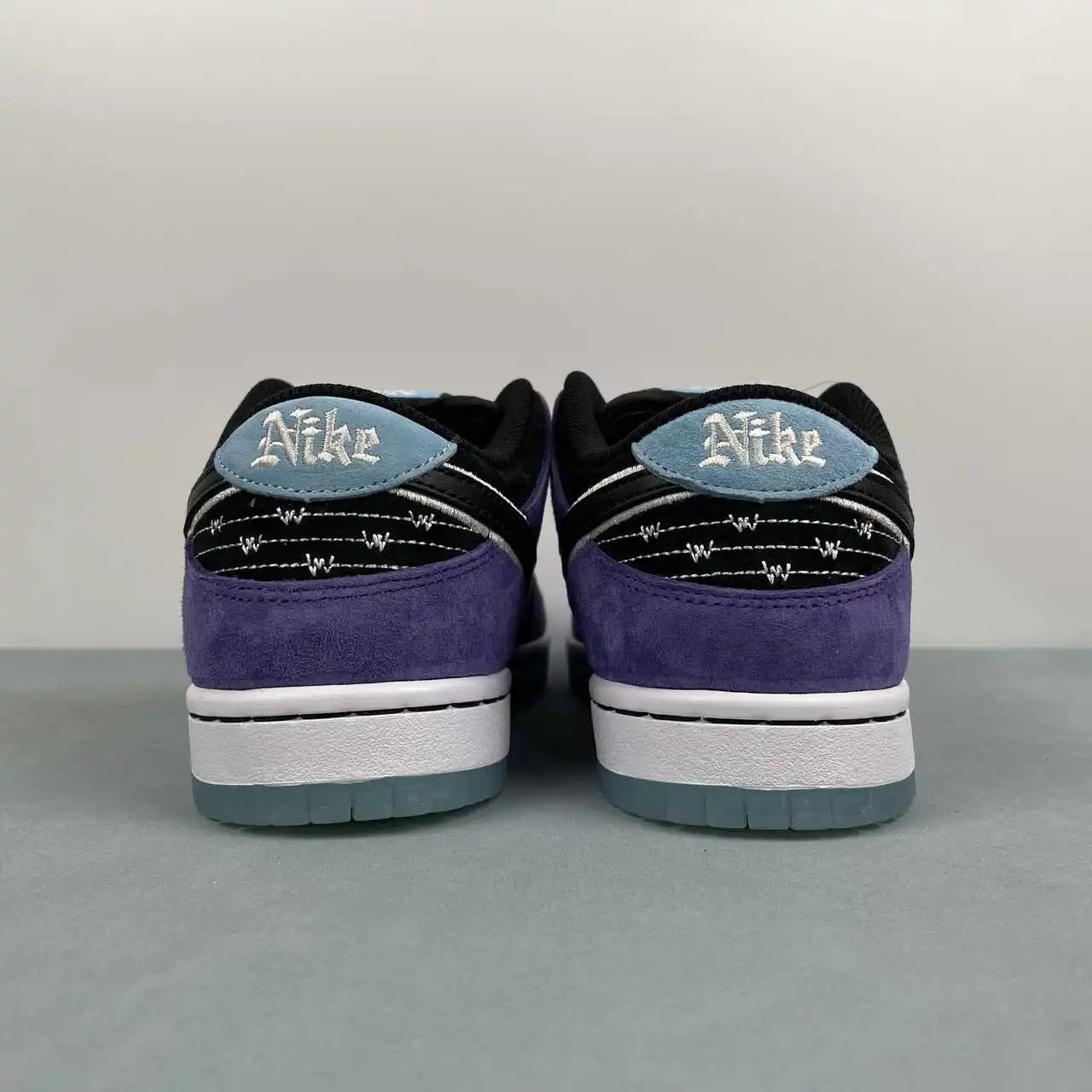 Nike Dunk Low Purple Black White Color-Blocked 11