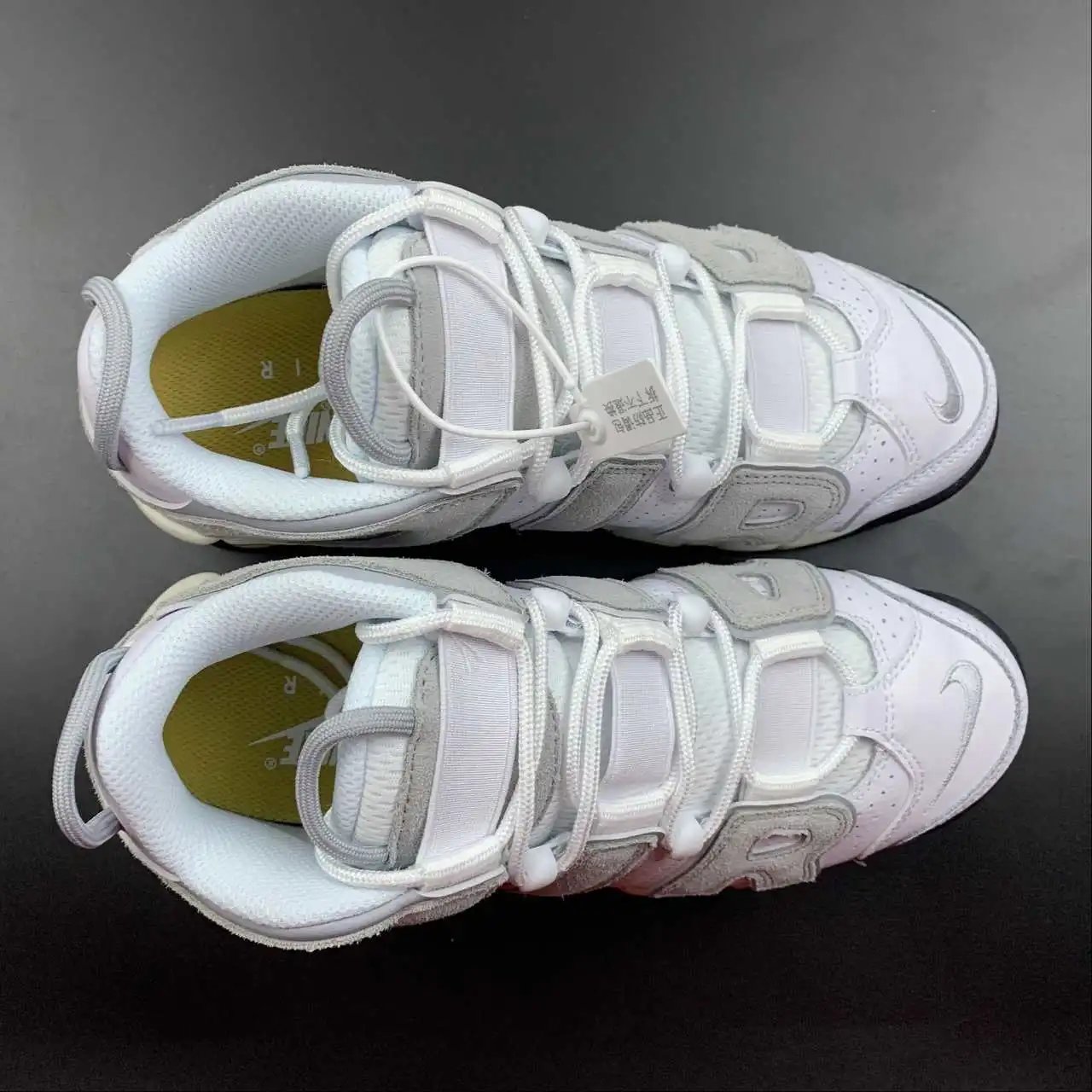 Nike Air More Uptempo Grey White – DZ4216-100 thumbnail 4