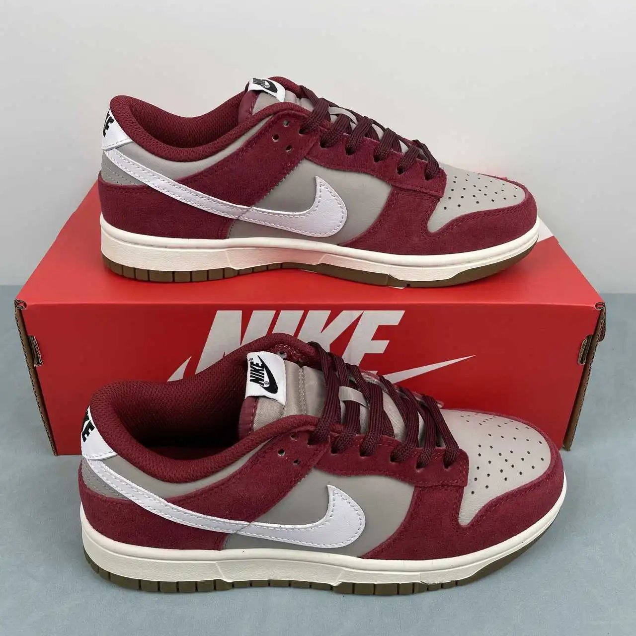 Nike Dunk Low Burgundy Grey – IB6399-004