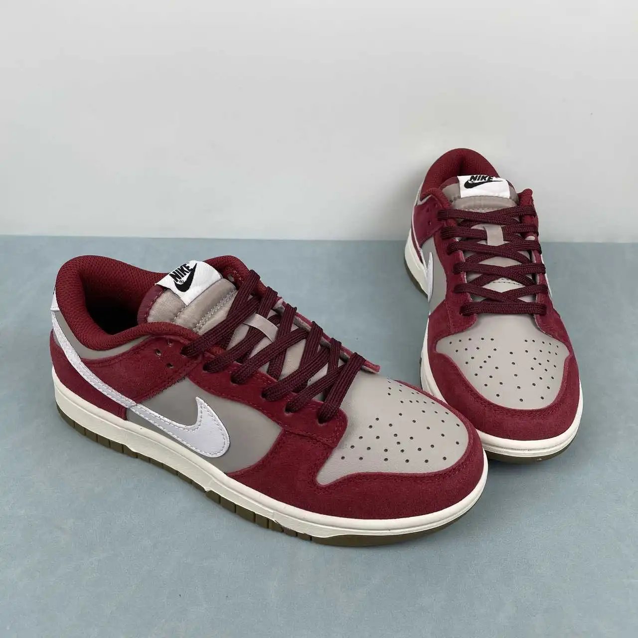 Nike Dunk Low Burgundy Grey – IB6399-004 thumbnail 2