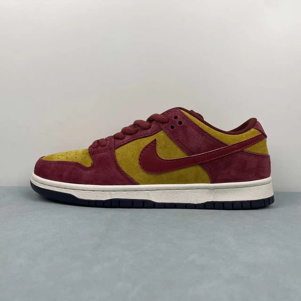 Nike Dunk Low Burgundy Yellow Color-Blocked – HQ1625-600 thumbnail 4