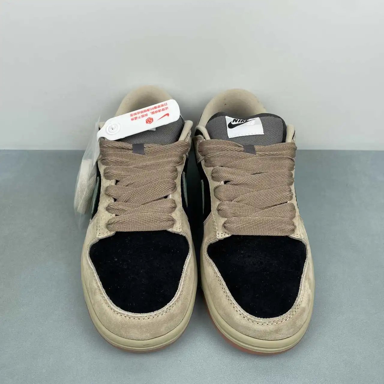 Nike Dunk Low Khaki Black Green Color-Blocked – HJ0367-200 thumbnail 3