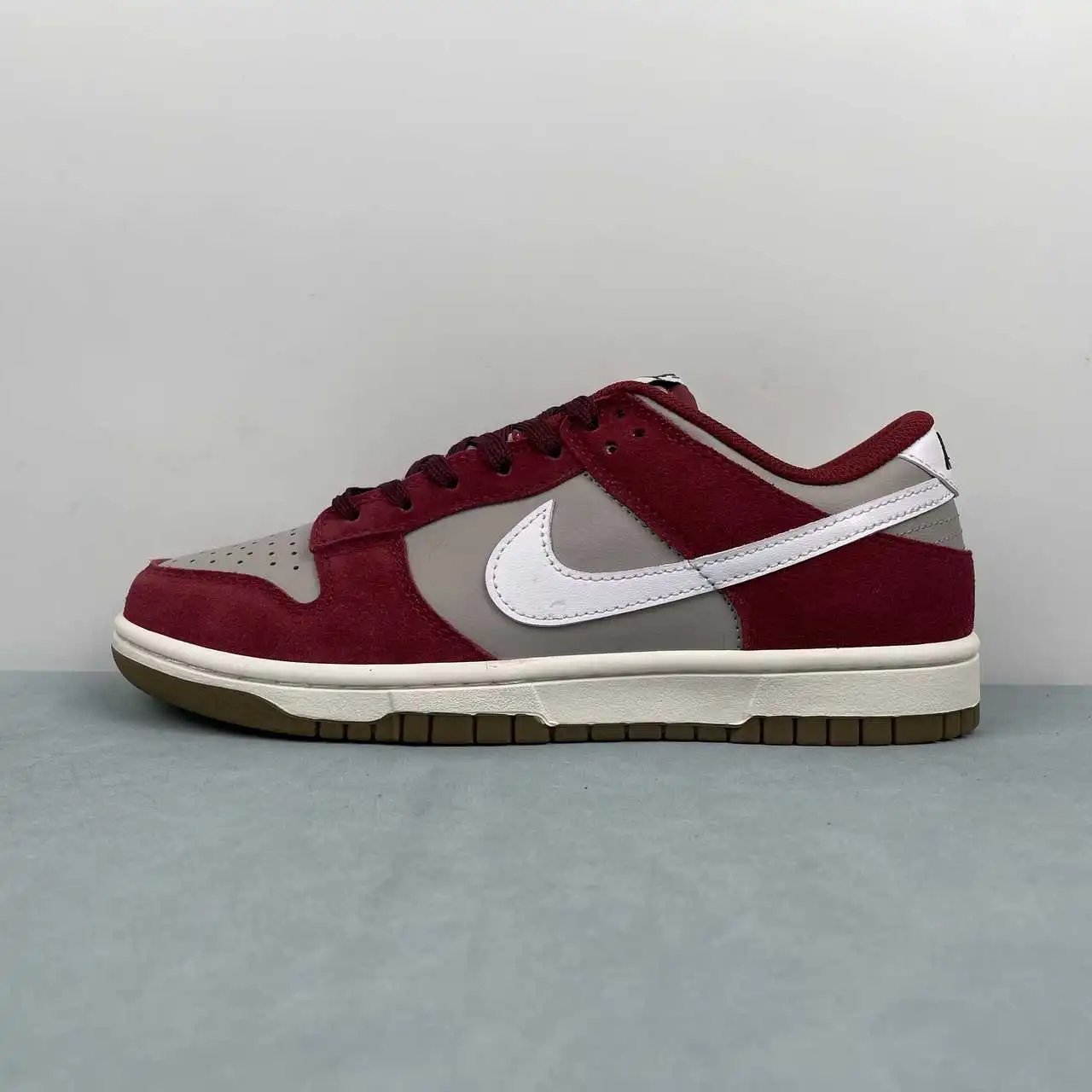 Nike Dunk Low Burgundy Grey – IB6399-004 thumbnail 4