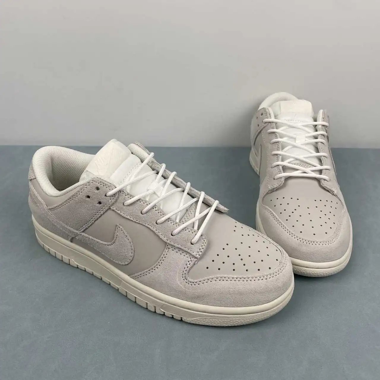 Nike Dunk Low Fog Grey Cream Color-Blocked – IB6651-003 thumbnail 2