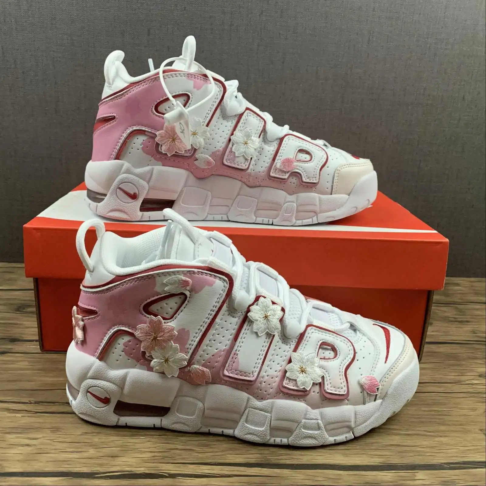 Nike Air More Uptempo White Cherry Blossom – DJ5988-100