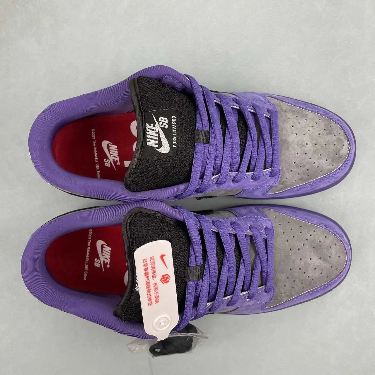 Nike Dunk Low Purple Grey Black 9