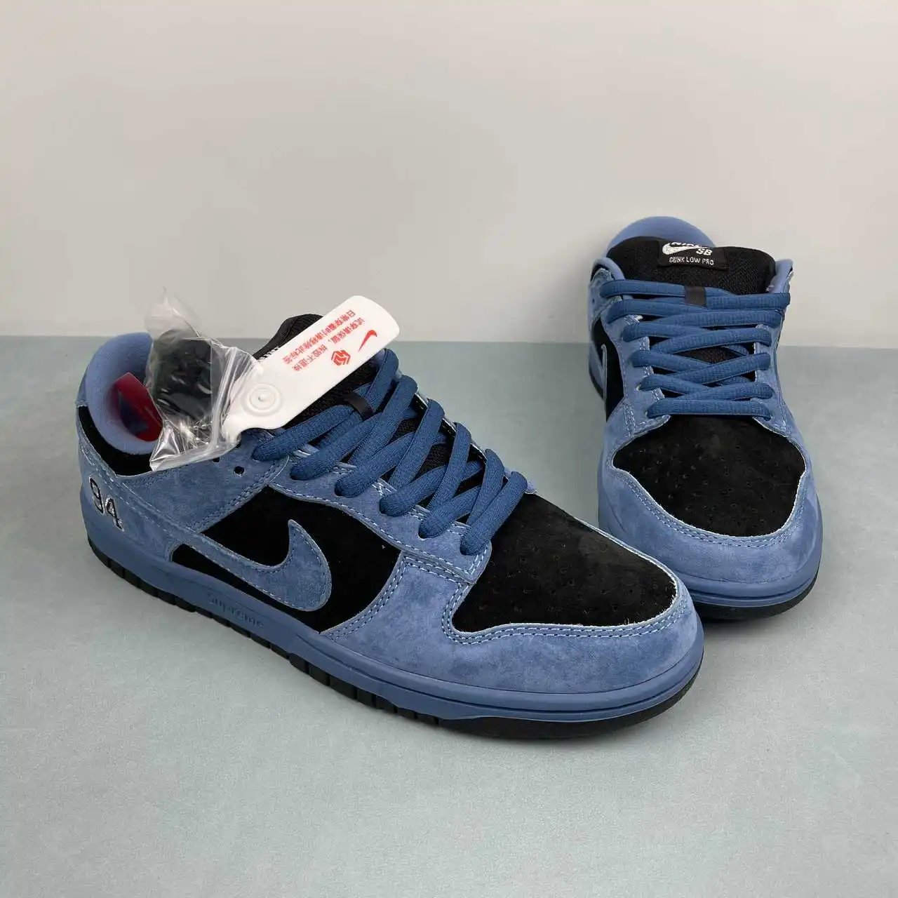 Nike Dunk Low Blue Black – HQ8487-400 thumbnail 2