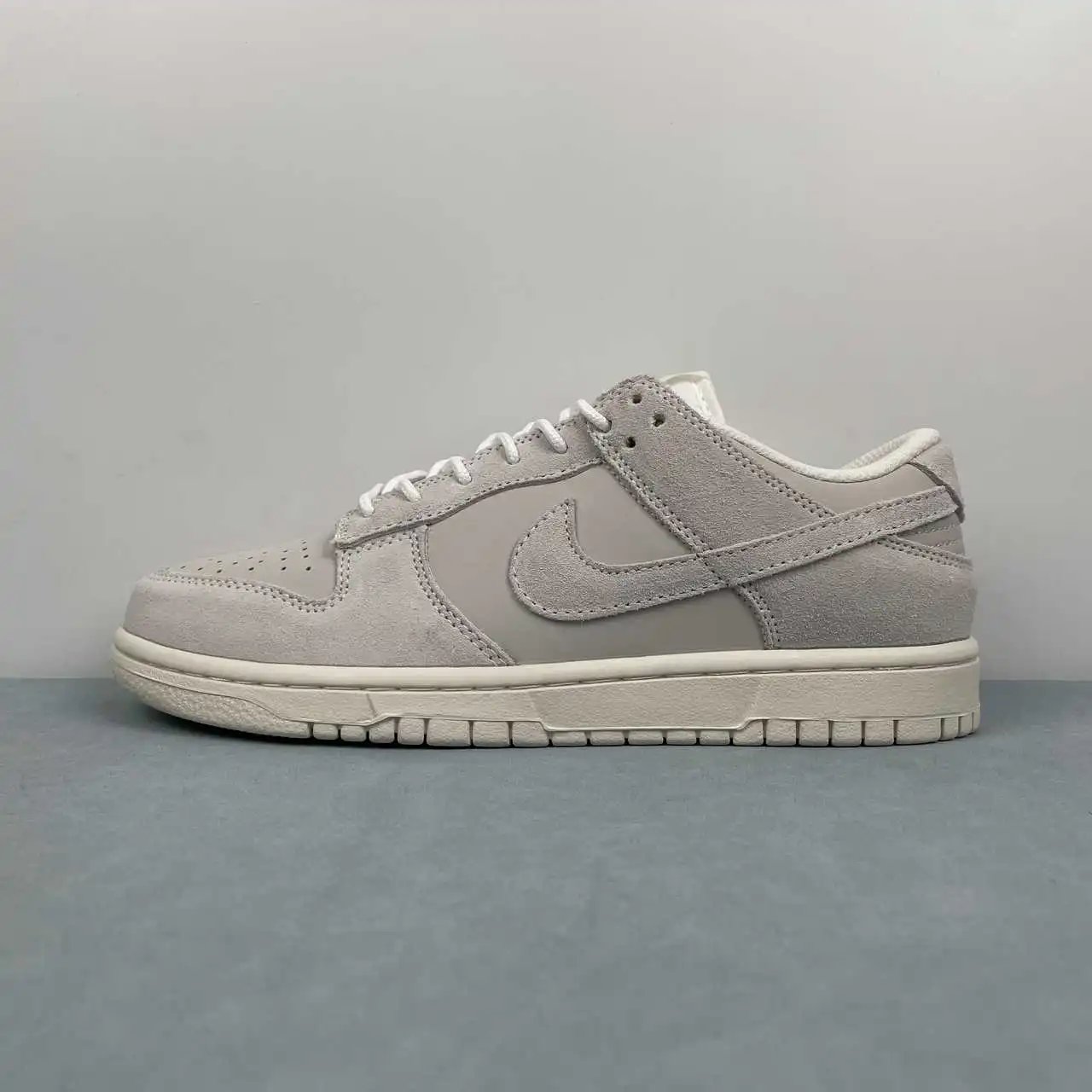 Nike Dunk Low Fog Grey Cream Color-Blocked – IB6651-003 thumbnail 4