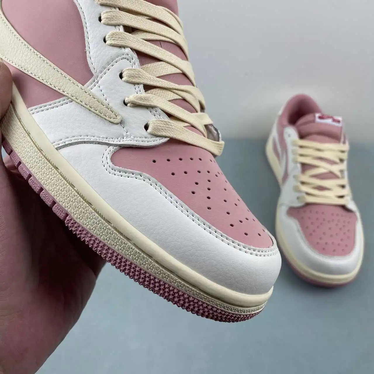 Trav#s Scot# × Air Jordan 1 Low DM7866-600 7