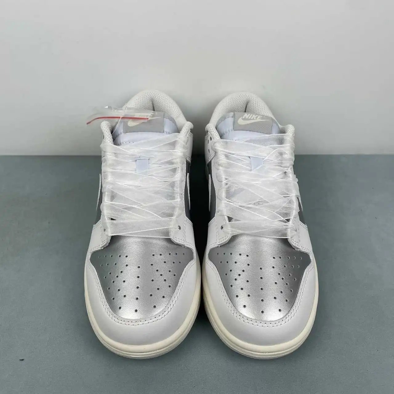 Nike Dunk Low Silver White – IB7311-001 thumbnail 3
