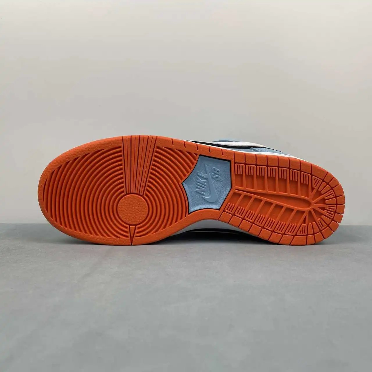 Nike Dunk Low Blue White Orange Color-Blocked 12