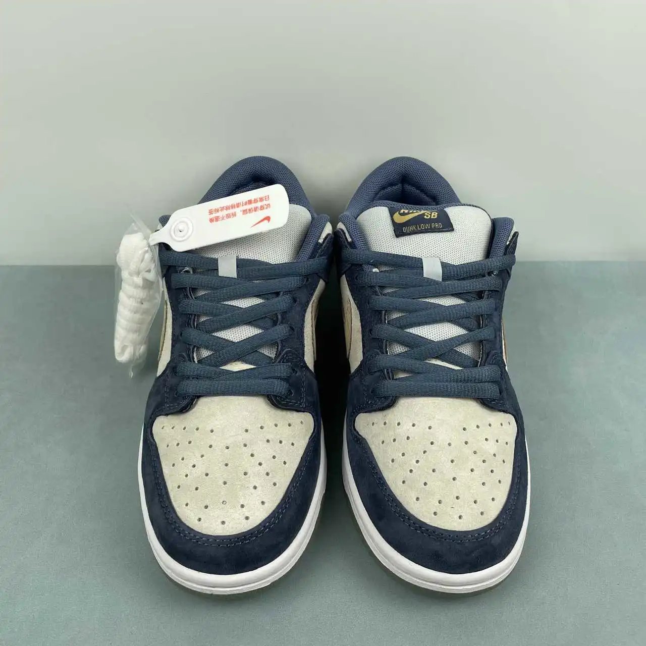 Nike Dunk Low Blue Off-White Brown Color-Blocked – HF3063-002 thumbnail 3