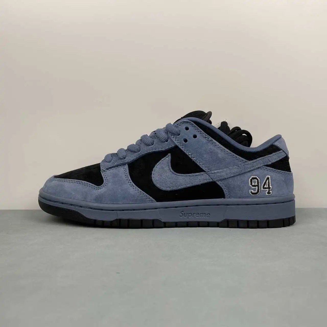 Nike Dunk Low Blue Black Color-Blocked – HQ8487-400 thumbnail 4