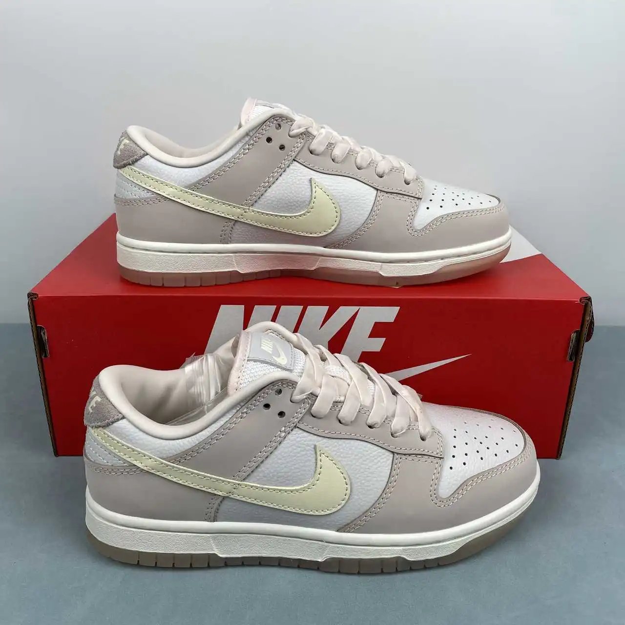 Nike Dunk Low Light Grey Off-White – FB7910-601
