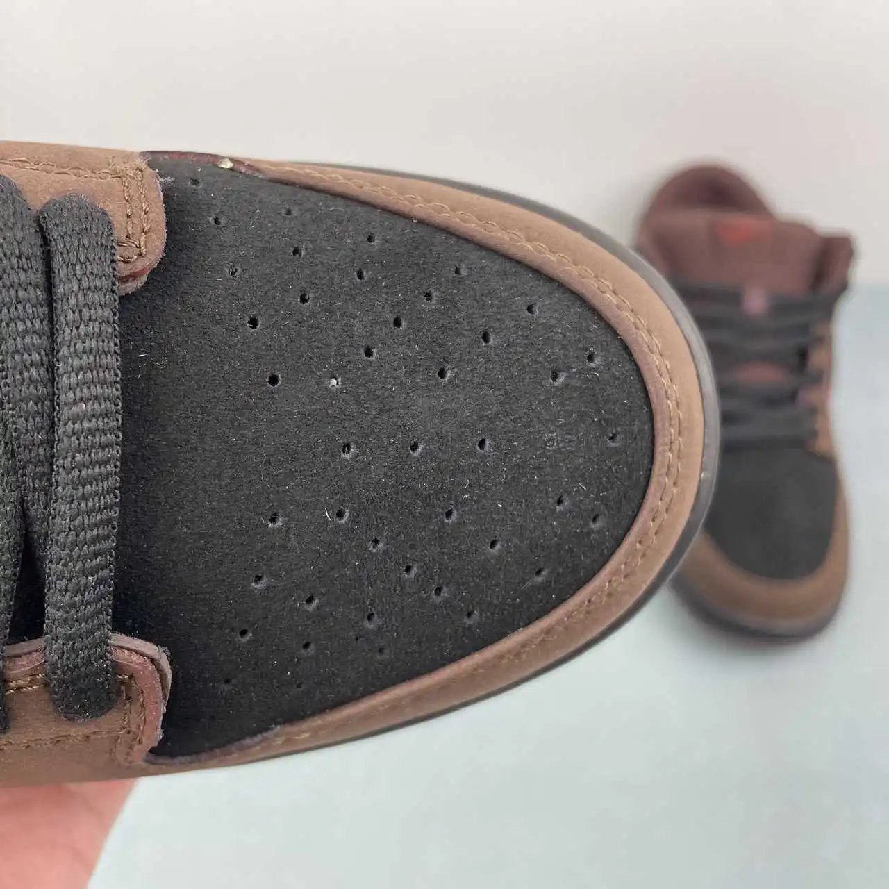 Nike Dunk Low Brown Purple Black Color-Blocked 8