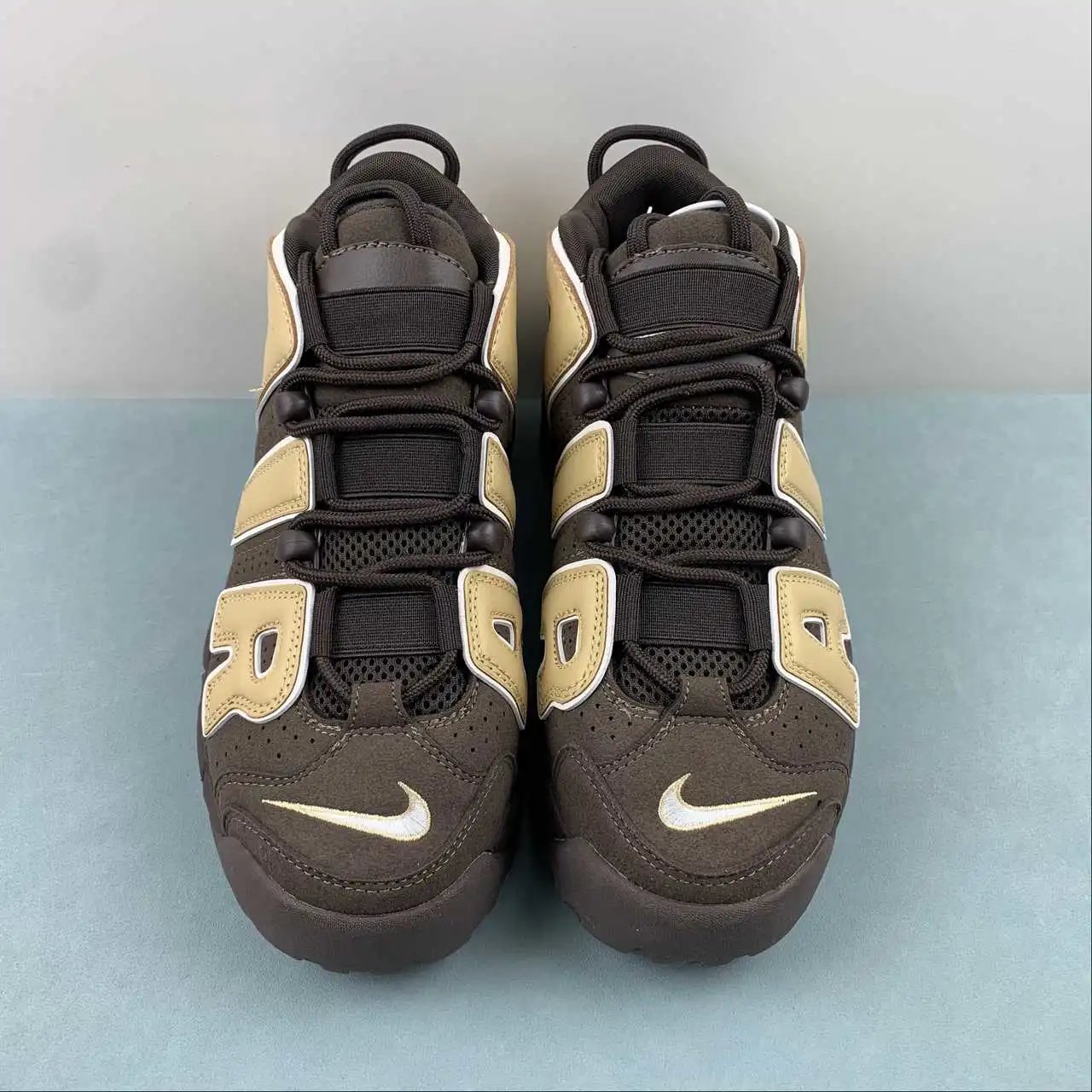 Air More Uptempo Brown Yellow OG – FB8883-200 thumbnail 3