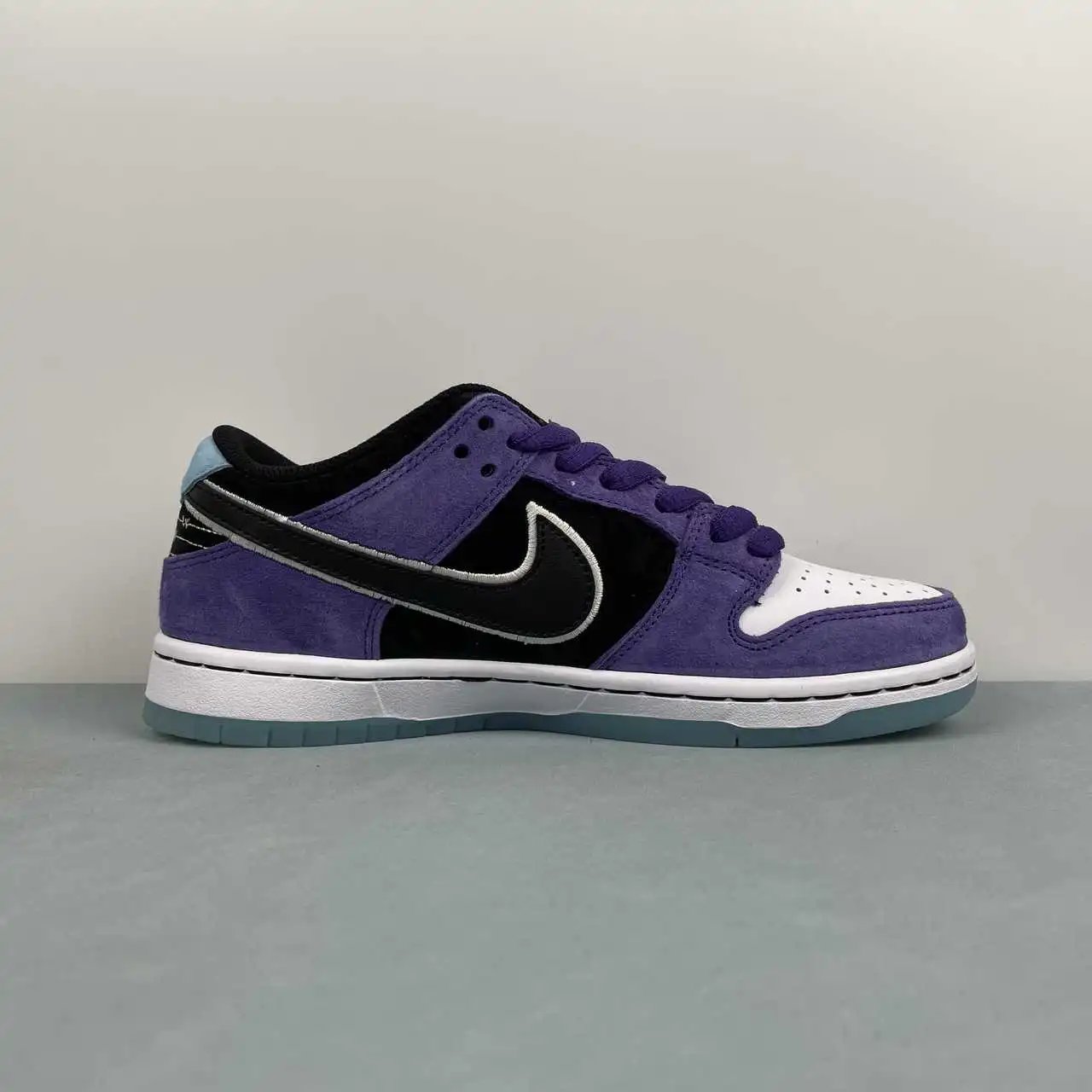 Nike Dunk Low Purple Black White Color-Blocked 5