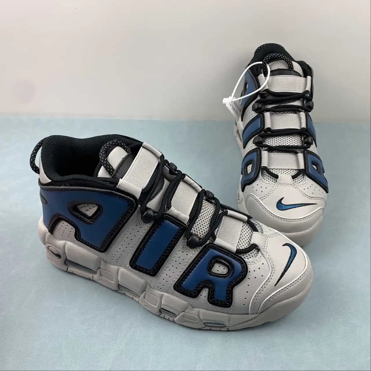 Air More Uptempo Grey Blue OG – FD5573-001 thumbnail 2