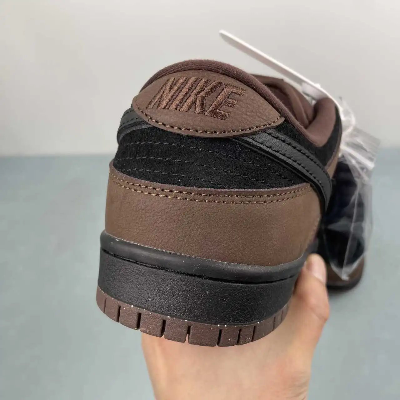 Nike Dunk Low Brown Purple Black Color-Blocked 10