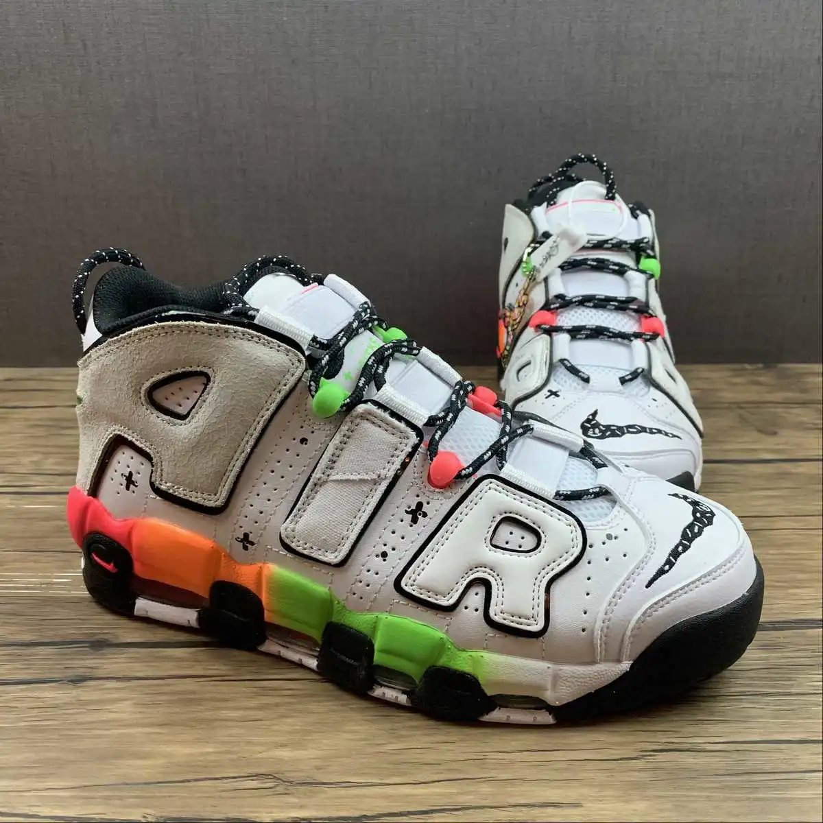 Air More Uptempo White Rainbow – DV1233-111 thumbnail 2