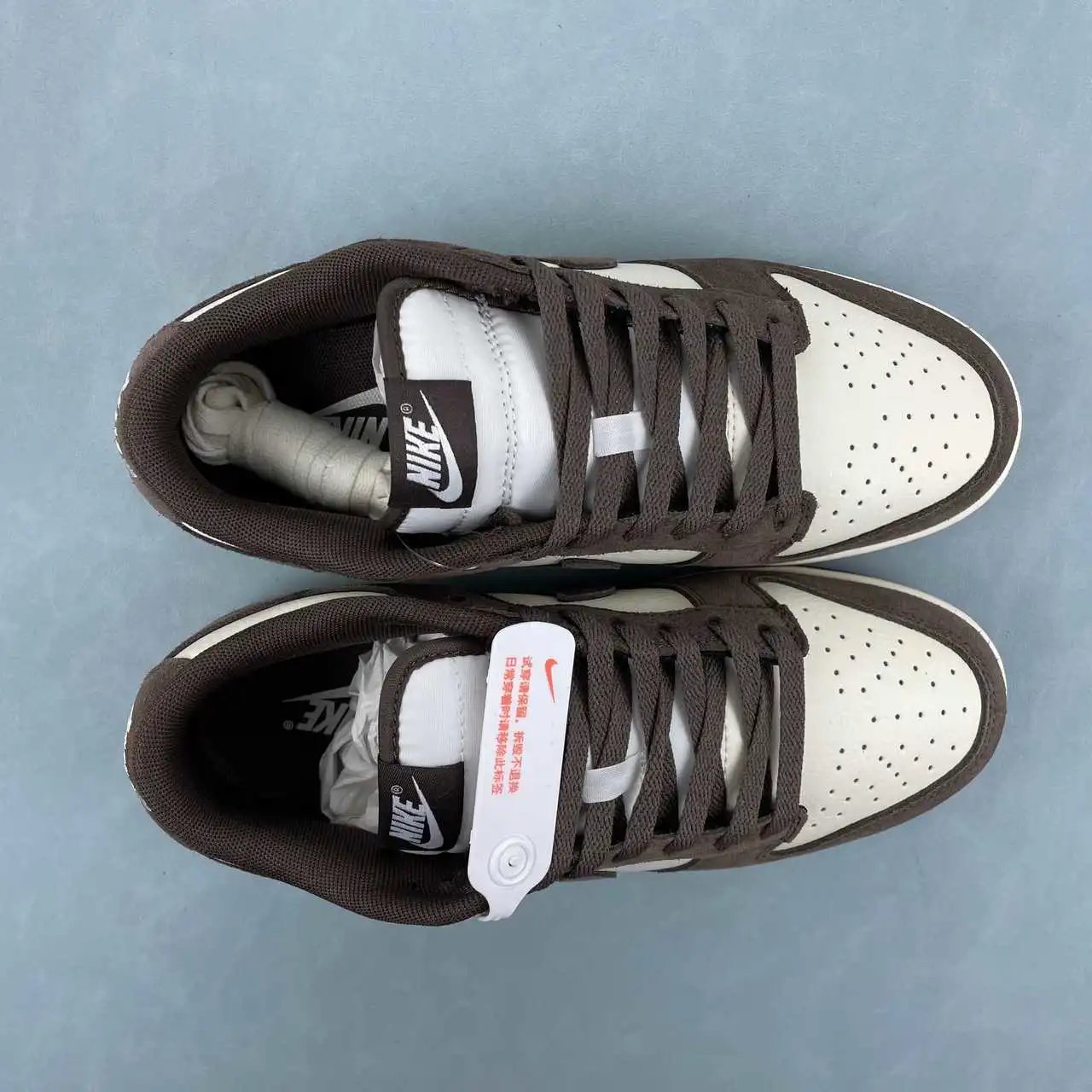 Nike Dunk Low Brown White Color-Blocked 9
