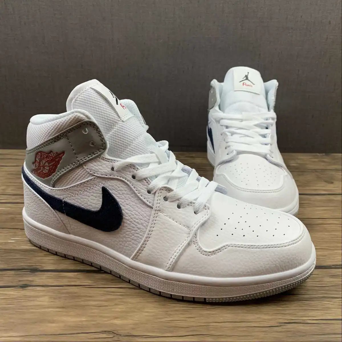 AJ1 White Grey Blue – DR8038-100 thumbnail 2