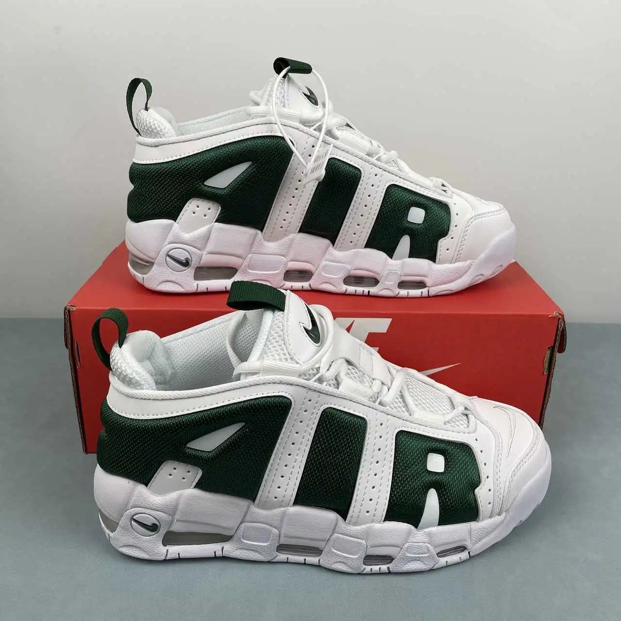 Air More Uptempo Low White Green – FZ3055-102