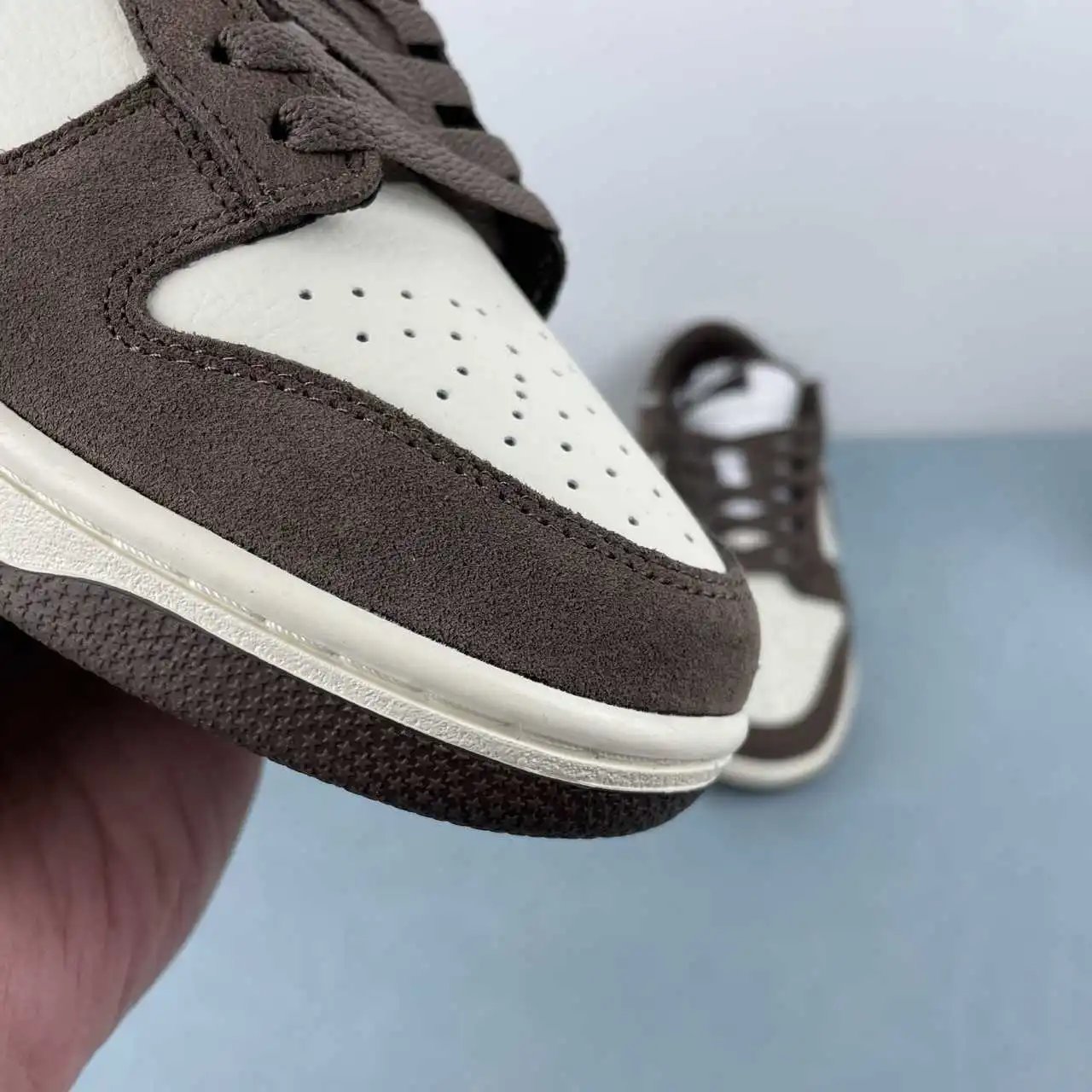 Nike Dunk Low Brown White Color-Blocked 7