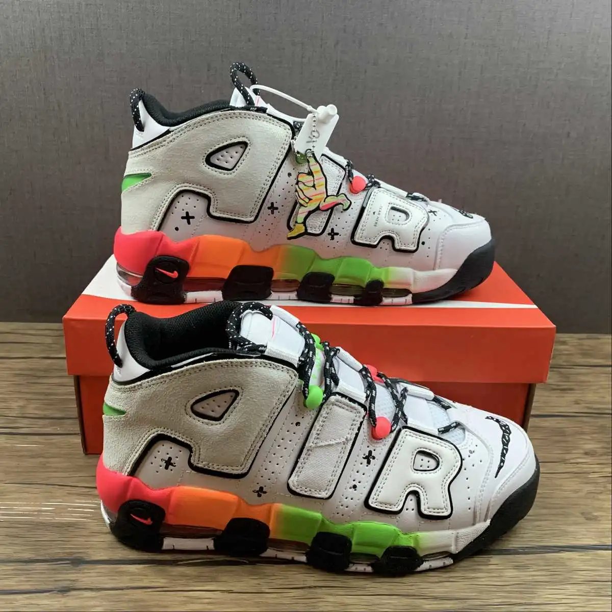 Air More Uptempo White Rainbow – DV1233-111