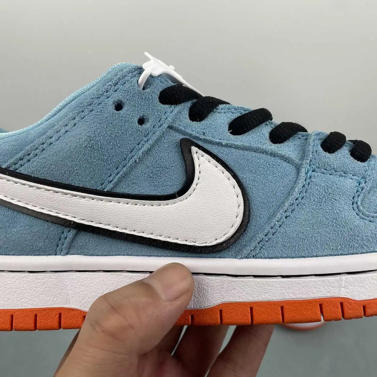 Nike Dunk Low Blue White Orange Color-Blocked 6
