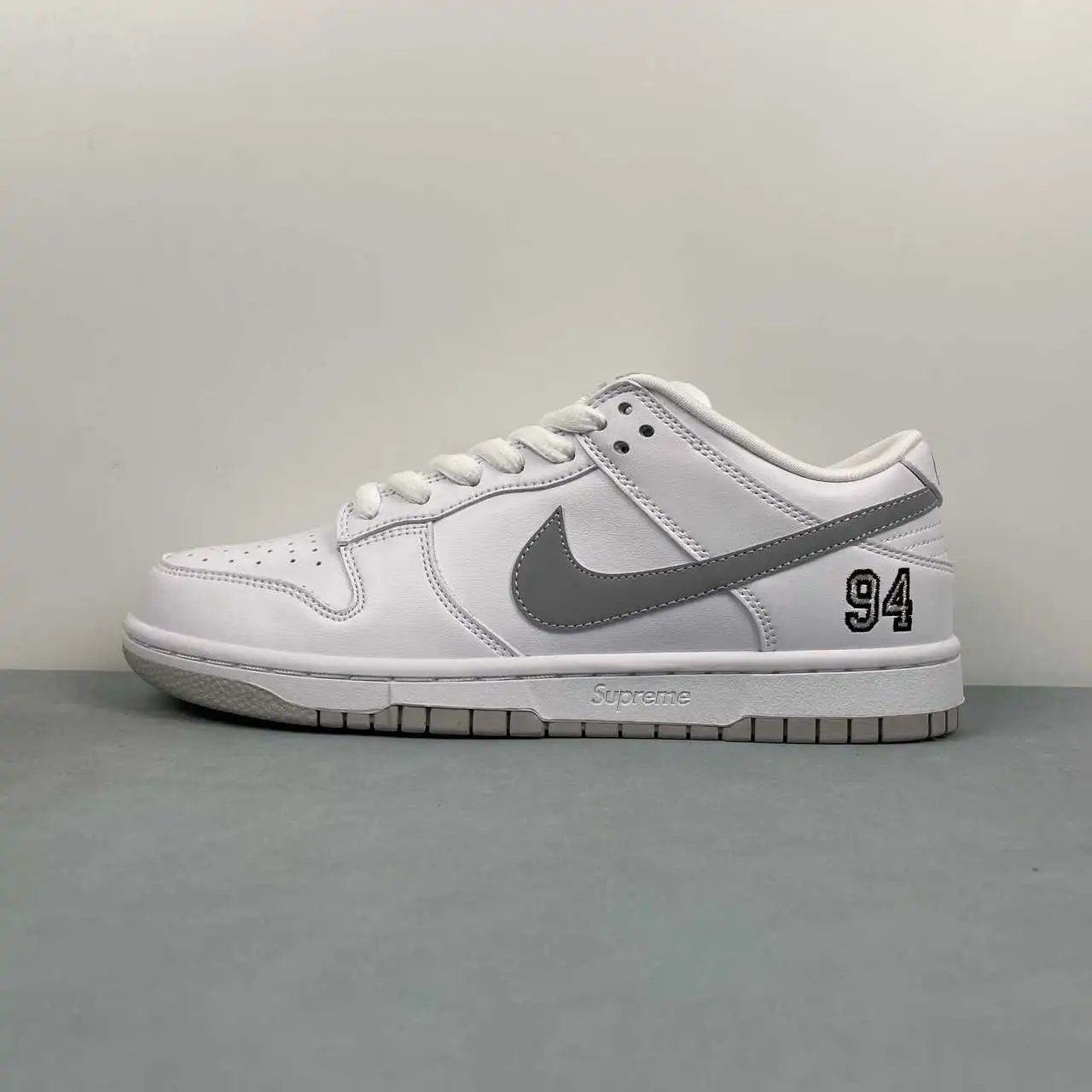 Nike Dunk Low White Grey – HQ8487-100 thumbnail 4