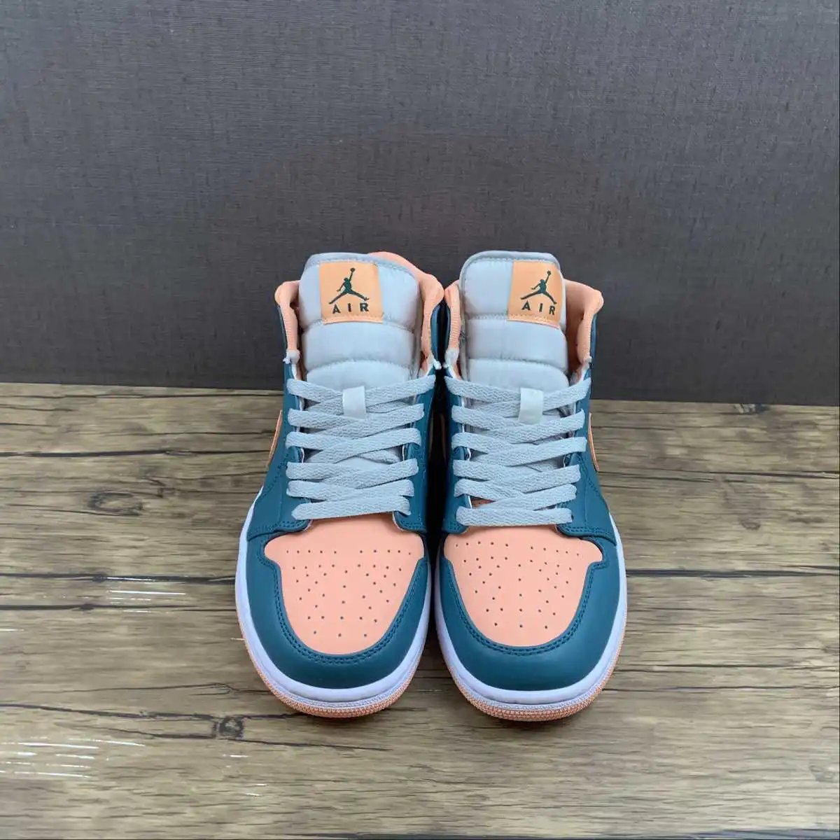 AJ1 Mid Blue Orange – BQ6472-308 thumbnail 3