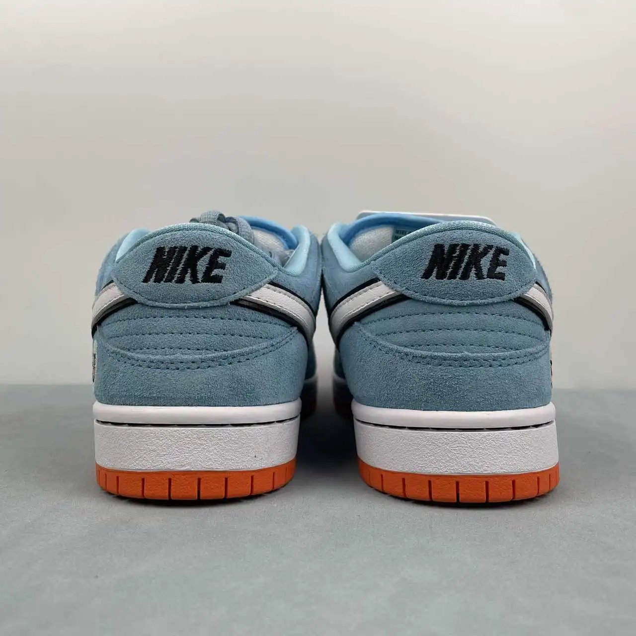 Nike Dunk Low Blue White Orange Color-Blocked 11