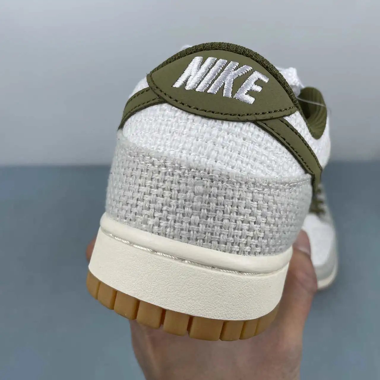 Nike Dunk Low Off-White Olive Green Color-Blocked 10
