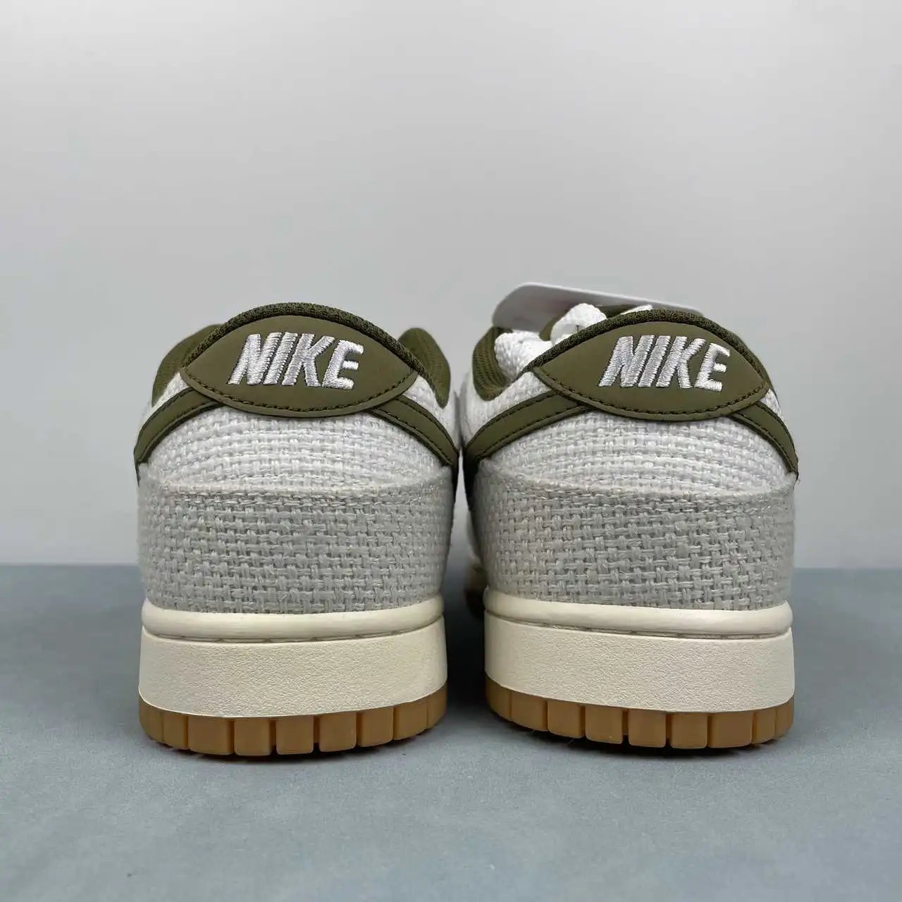Nike Dunk Low Off-White Olive Green Color-Blocked 11