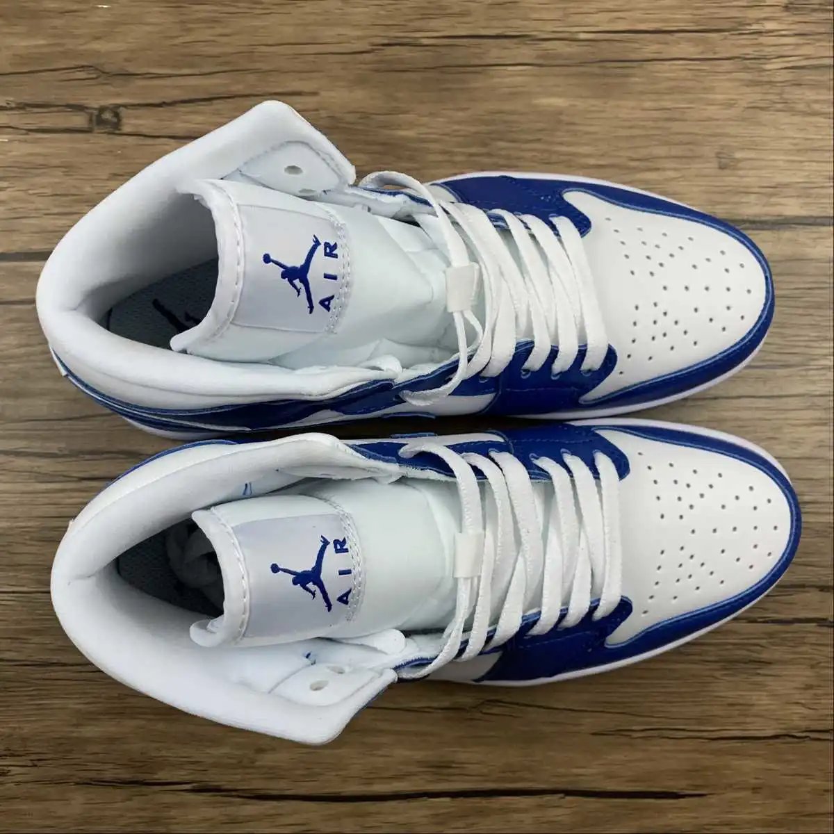 AJ1 Mid White Blue – BQ6472-104 thumbnail 4