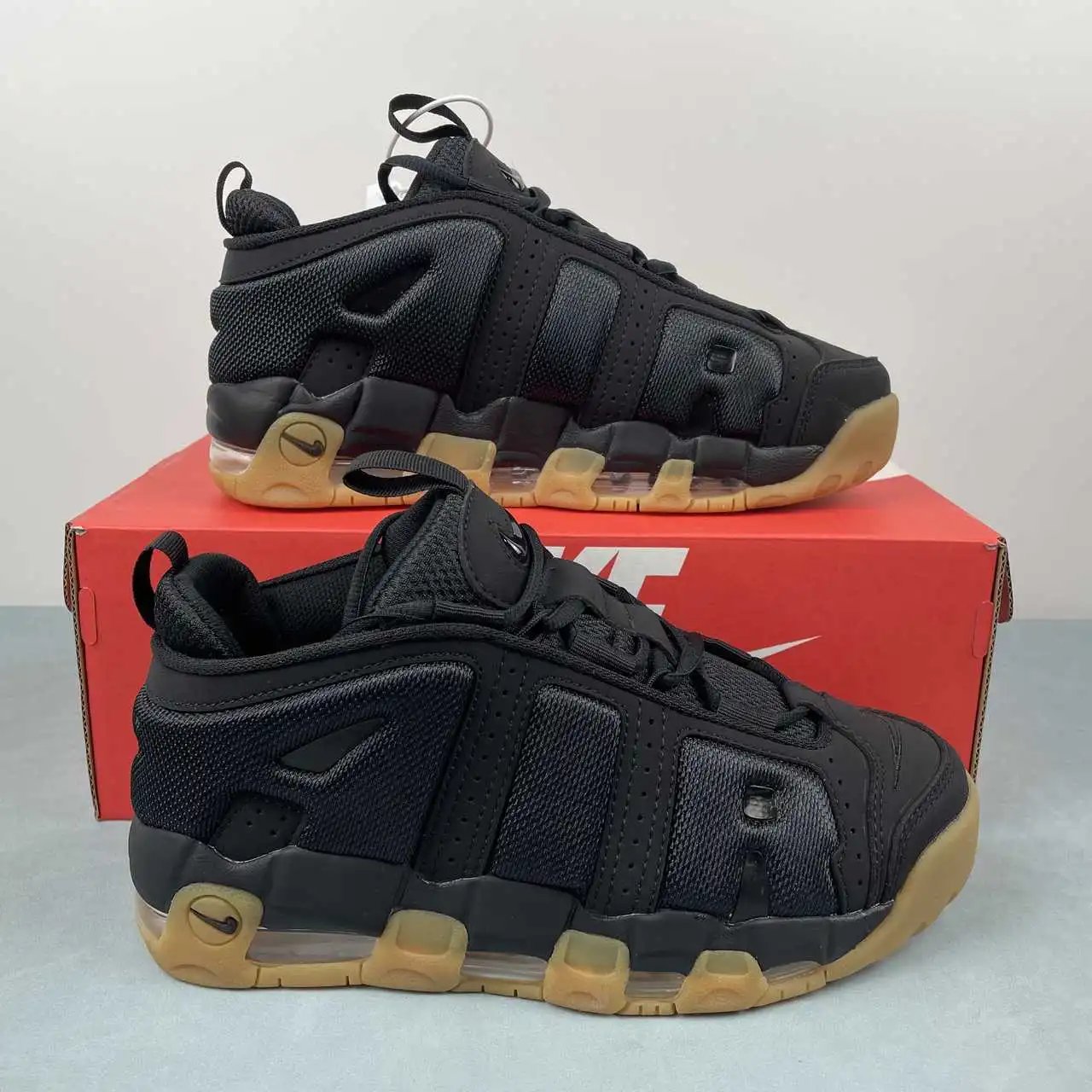 Air More Uptempo Low Black – FZ3055-003