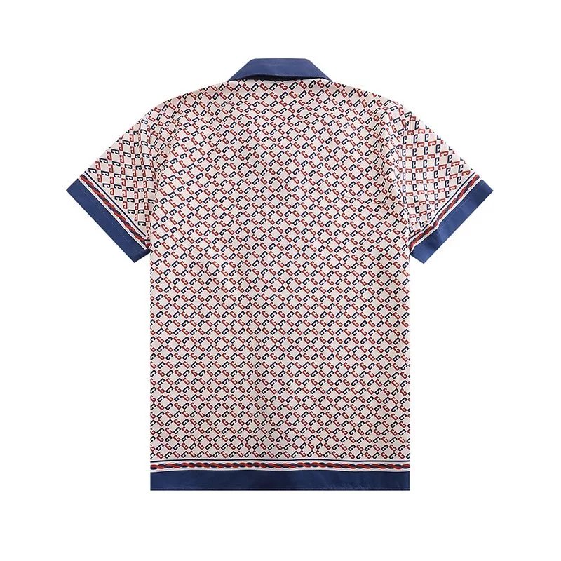 Dior Oblique Print Short-Sleeve Shirt and Shorts Set Gray - 21