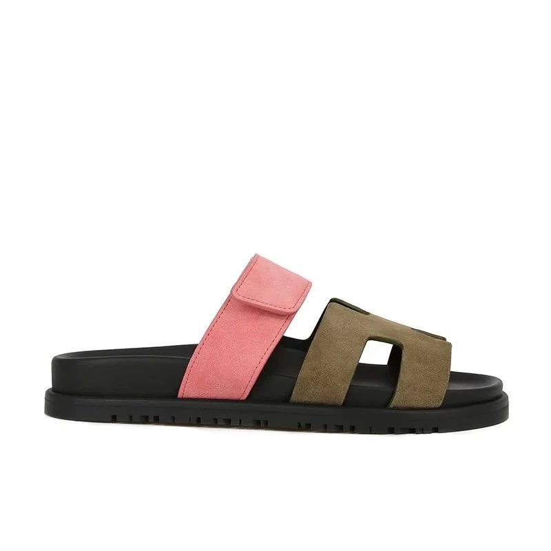 Dark Green Patch Pink