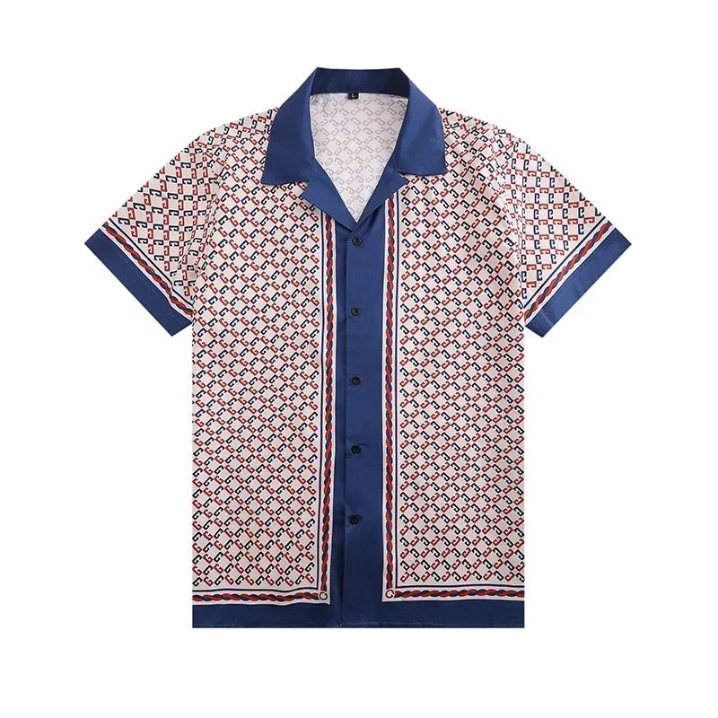 Dior Oblique Print Short-Sleeve Shirt and Shorts Set Gray - 20