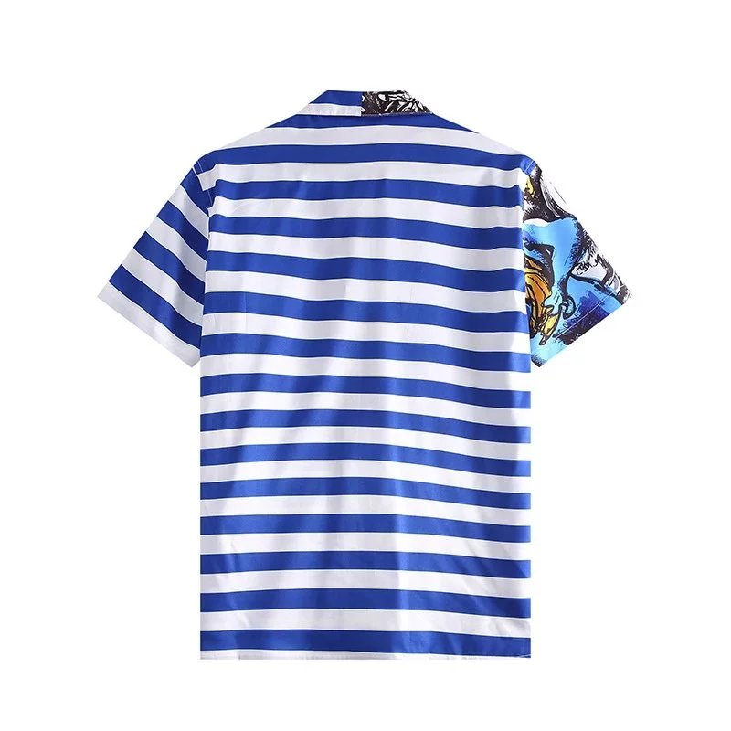 Dior Oblique Print Short-Sleeve Shirt and Shorts Set Gray - 23