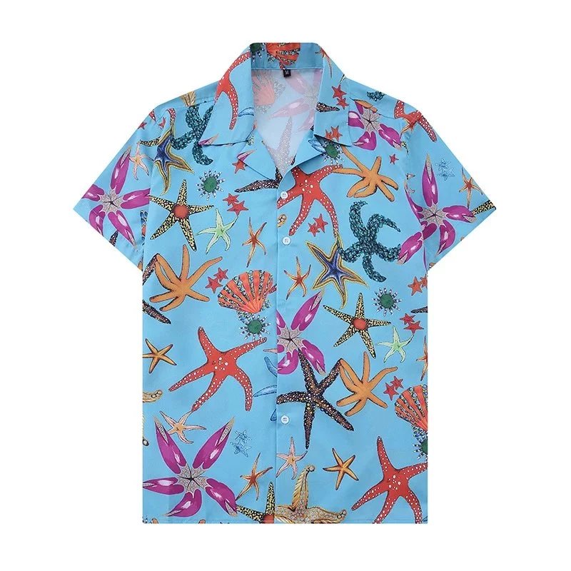 Dior Oblique Print Short-Sleeve Shirt and Shorts Set Gray - 24