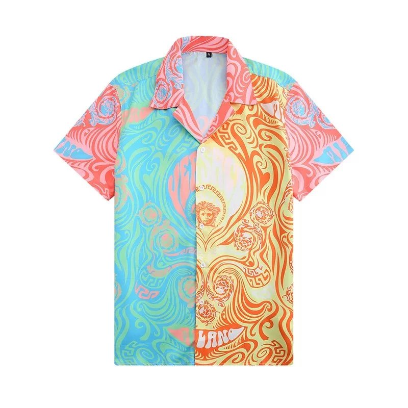 Dior Oblique Print Short-Sleeve Shirt and Shorts Set Gray - 16