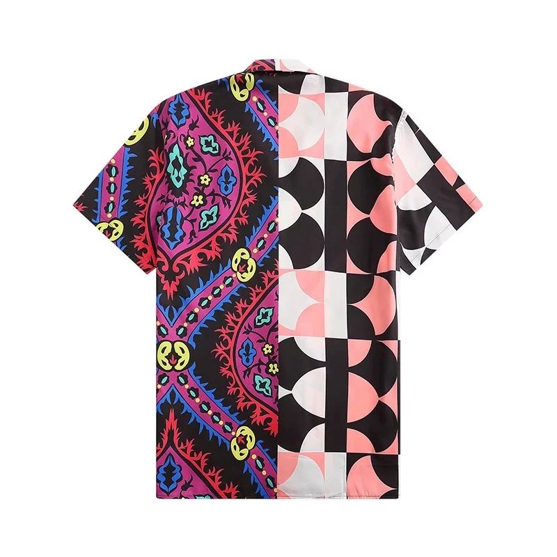 Dior Oblique Print Short-Sleeve Shirt and Shorts Set Gray - 27