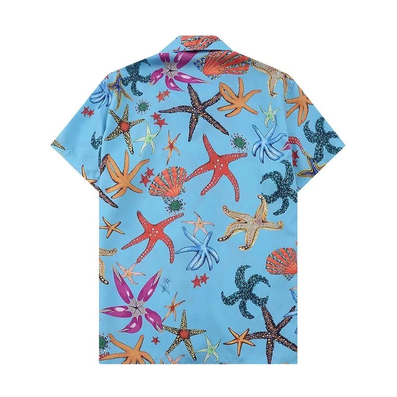 Dior Oblique Print Short-Sleeve Shirt and Shorts Set Gray - 25
