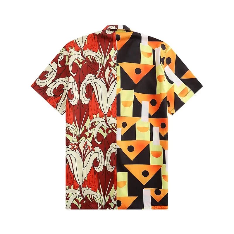 Dior Oblique Print Short-Sleeve Shirt and Shorts Set Gray - 43