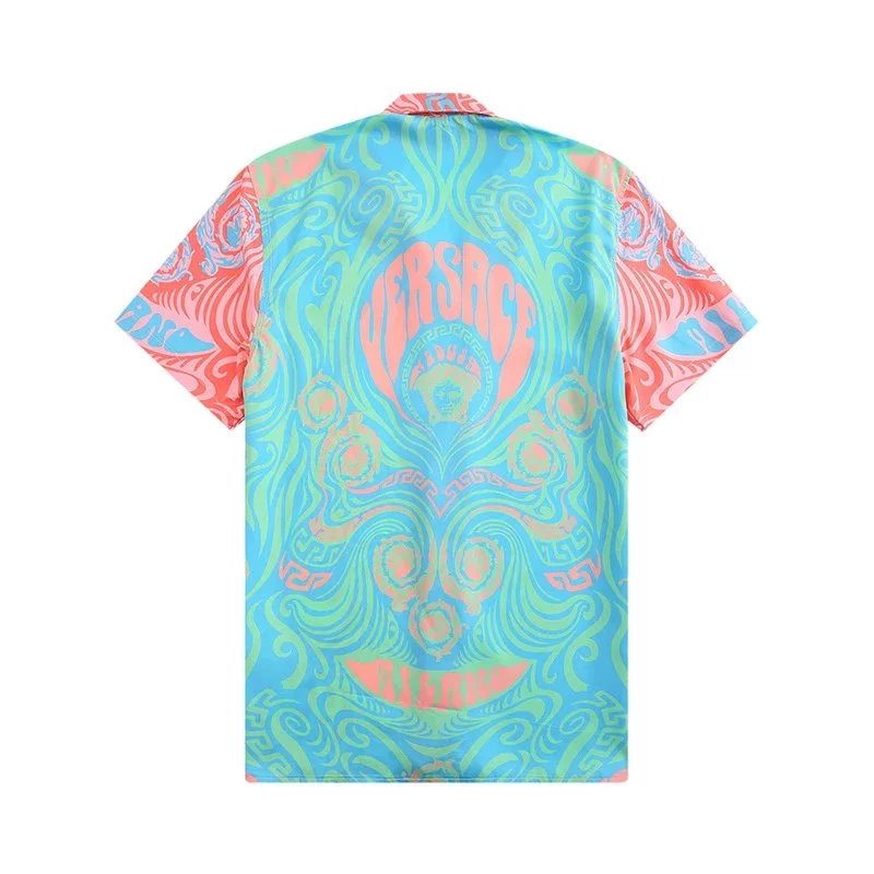 Dior Oblique Print Short-Sleeve Shirt and Shorts Set Gray - 17
