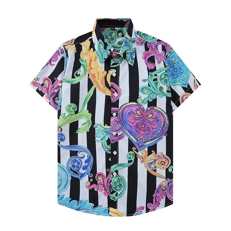 Dior Oblique Print Short-Sleeve Shirt and Shorts Set Gray - 30