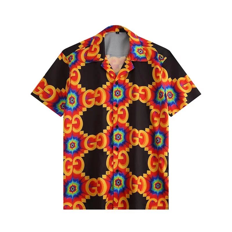 Dior Oblique Print Short-Sleeve Shirt and Shorts Set Gray - 34